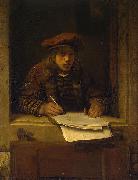 Self-portrait Samuel van hoogstraten